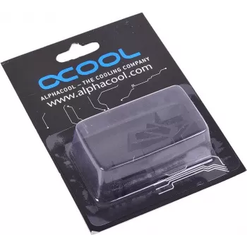 Alphacool GPU RAM alumīnija siltumizolatori 7x7 mm - melns 10 gab. (17156)