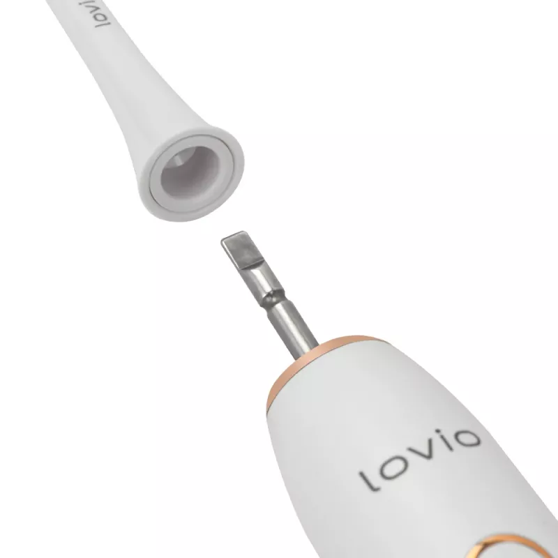 LOVIO_Home SonicProtect PRO elektriskā zobu birste balta LVTB124WH