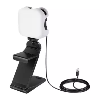 Video konferences apgaismojums Neewer PL81Pro — Neewer PL81Pro LED panelis tiešsaistes sanāksmēm