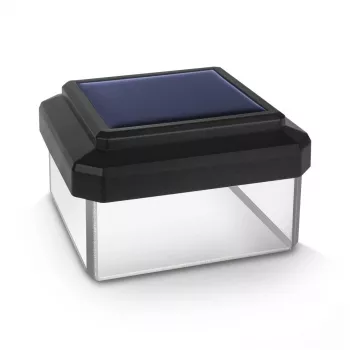 Saules žoga lampa GreenBlue GB125 LED 6040 — āra ar saules enerģiju darbināma LED žoga gaisma