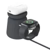 Bezvadu lādētājs Belkin WIZ027VFH36 2‑in‑1 magnētisks Qi2 15W iPhone un Apple Watch pulkstenim