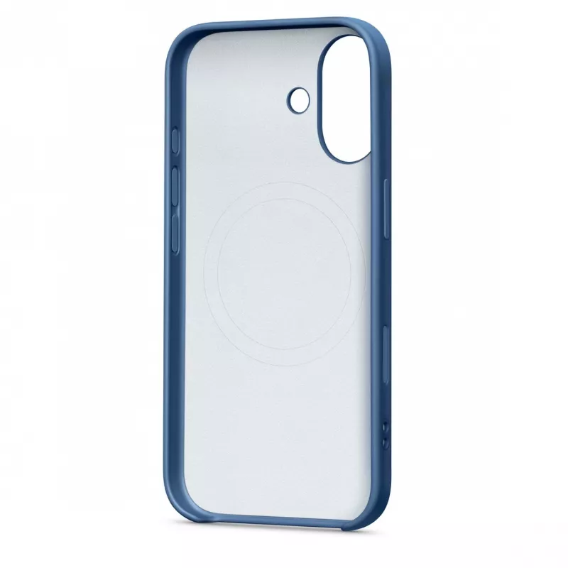 Kickstand vāciņš priekš iPhone 17 by Apple Beats — MagSafe, Camera Control, Polikarbonāts/Mikrošķiedra, Zils, piemērots 6,3 collu