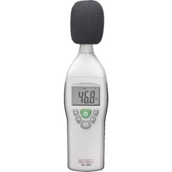 Voltcraft SL-200 skaņas līmeņa mērītājs, trokšņa mērītājs 31,5–8000 Hz (DT-805)