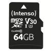 Atmiņas karte Intenso 64GB MicroSDXC UHS-I Class 10 3433490