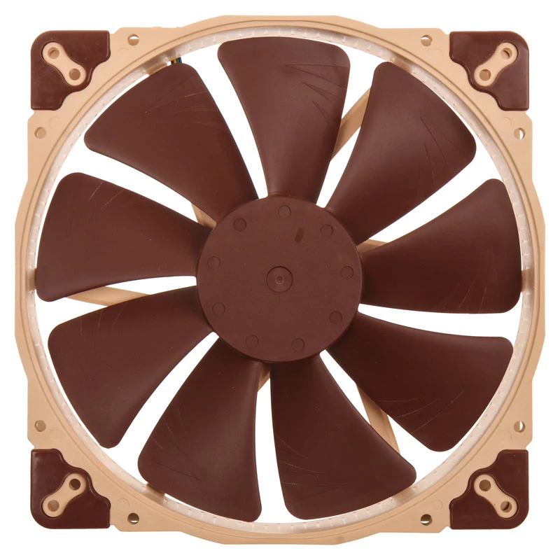 120 mm ventilators Noctua NF-A20 FLX 200 mm, 12 V, 800 RPM maks., 146,9 m³/h, 18,1 dB
