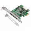 FireWire PCIe resursdatora adapteris Dawicontrol DC-FW800