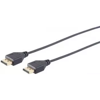 DisplayPort kabelis ShiverPeaks BS10-49035 2 m Melns