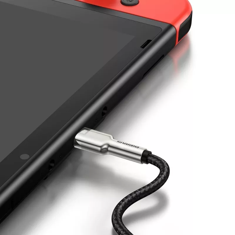 USB-C uz USB-C kabelis Baseus CATJK-C01, USB 3.2 Gen 1, 1 m, melns