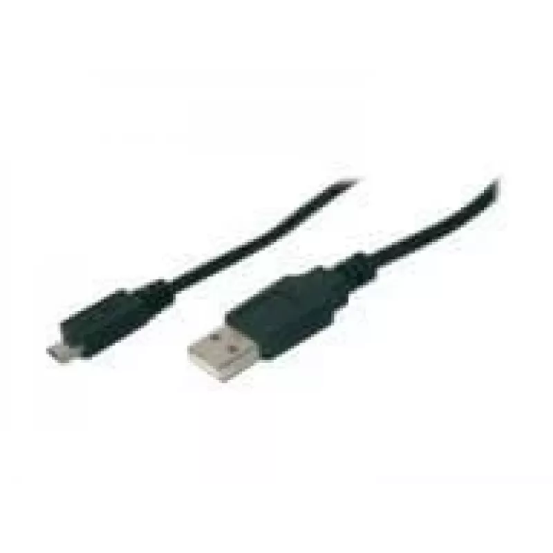 Assmann USB 2.0 savienojuma kabelis. tips A — micro B M/M. 1,0 m. USB 2.0 saderīgs. UL. melns (AK-300110-010-S)