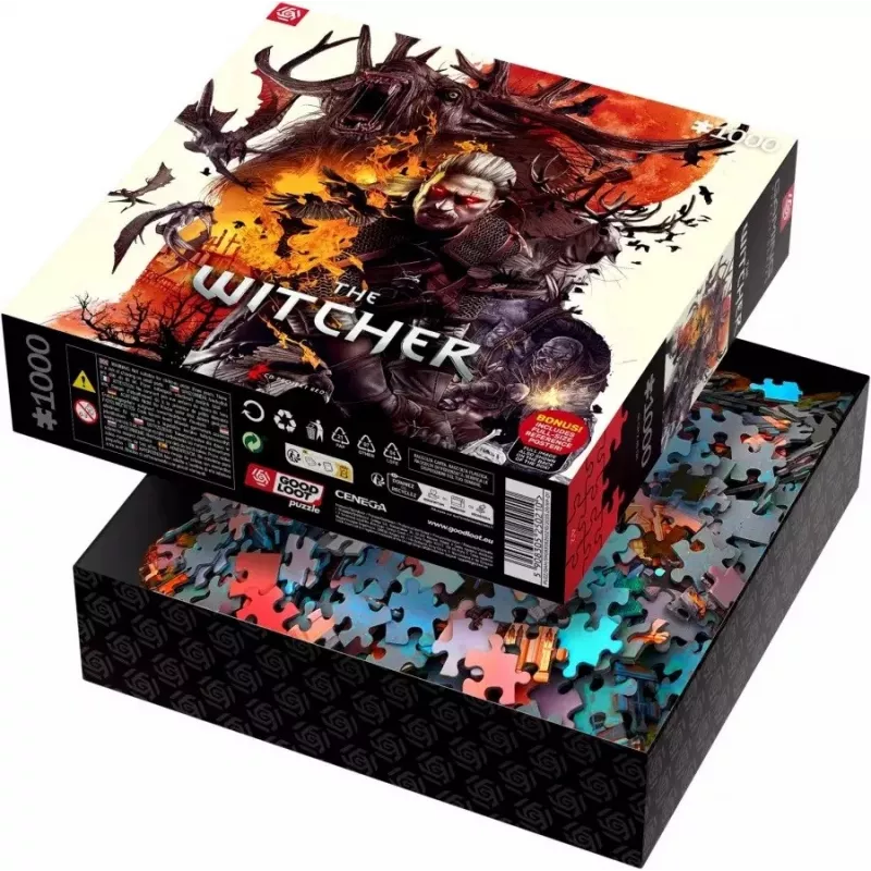 Good Loot Gaming Puzzle: The Witcher Monsters, 1000 gab.