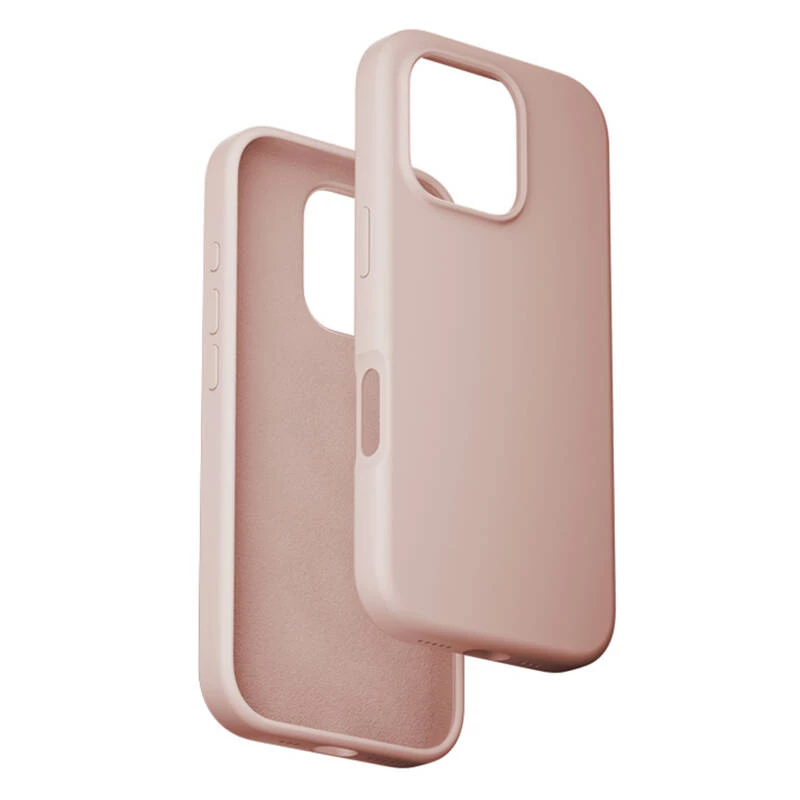 Aizsargapvalks Vention KUHP0-30 iPhone 16 Pro MagSafe, rozā, plāns mīksts vāciņš