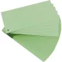 Atdalītāji Herlitz 10843506 Kartons Zaļš 100 gab.
