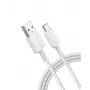 USB kabelis Anker 322 1,8 m USB A USB C balts