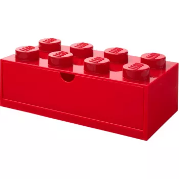 Galda atvilktne LEGO 8, LEGO zīmols, sarkana