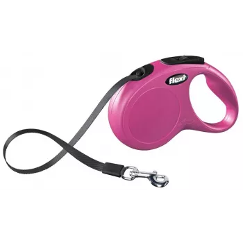 FLEXI New Classic S - ievelkamā pavada - 5 m