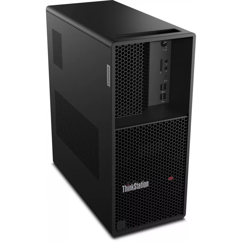 Lenovo ThinkStation P3 Tower Gen 2 Intel Core Ultra 9 285K 48 GB DDR5-SDRAM 512 GB SSD Windows 11 Pro darbstacija melna
