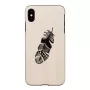 Viedtālruņa maciņš man and wood iPhone XS Max Indian Melns