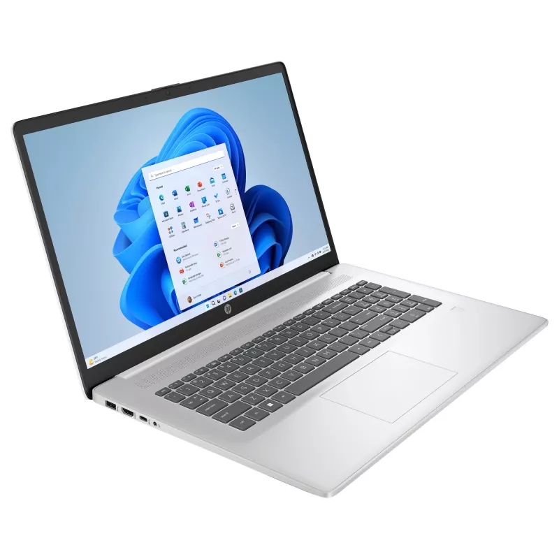 HP 17 cp2640ng – Portatīvais dators 17,3 collu Ryzen3 8GB 512GB SSD FHD Sudraba (C94HSEA)