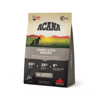ACANA Dog Light & Fit - sausā suņu barība - 2kg