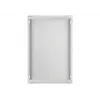 Lanberg pie sienas stiprināms instalācijas statīvu skapis 19'' 18U 600x450mm pelēks (stikla durvis)