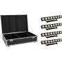 LED paneļu gaismeklis EUROLITE PMB-8 COB QCL 30W — 4 komplekts