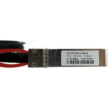 CBO InfiniBand SFP+ kabelis 3 m modelis 10G-SFPP-TWX-0301-BL, 3 m garums, SFP+ saderīgs