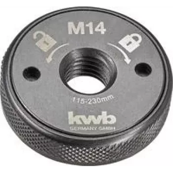 Ātrā stiprinājuma uzgrieznis KWB 717700 115–230 mm