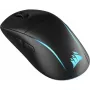 Spēļu peles paliktnis CORSAIR M75 — melns, vienkrāsains virsma, svars 0,089 kg