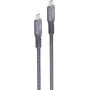 USB kabelis ShiverPeaks BS13-67010 USB4 Gen 3x2 0,5 m USB C Pelēks