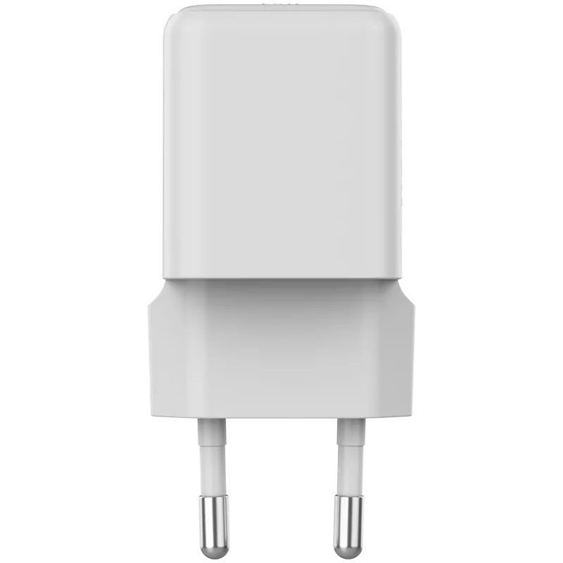 Canyon lādētājs CU20AC GaN 20W PD, 2 porti (USB-A/USB-C) balts (CNS-CUW20AC)