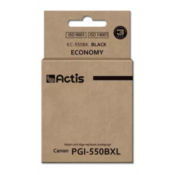 Actis KC-550Bk Tinte (aizstājējs Canon PGI-550BK; Standarta; 23 ml; melna)