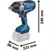 Bosch GDS 18V-1050 H Professional 1750 RPM Melns, Zils