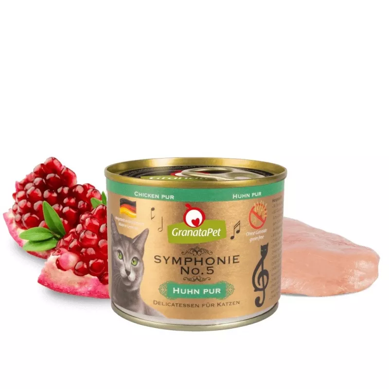 GRANATAPET Symphonie No.5 Chicken - mitrā kaķu barība - 200g