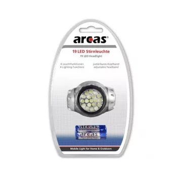 Arcas Galvaslampa 19 LED ar 4 gaismas funkcijām