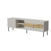 TV skapītis cama meble INSERTO 3D1W 190x40x62 cm kašmira apdare ar LED