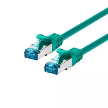 Tīkla kabelis LOGON TCR55SS003G Cat5e SF/UTP (S-FTP) Zaļš 0.3 m RJ-45 zeltīti kontakti