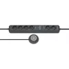 Strāvas pagarinātājs Brennenstuhl Eco-Line Comfort Switch 2m 6 maiņstrāvas rozetes