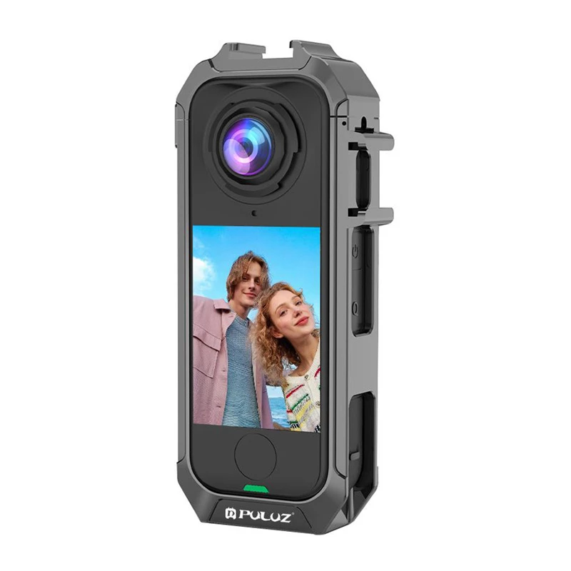 Puluz metāla aizsargmaciņš Insta 360 X4 Air (pelēks)