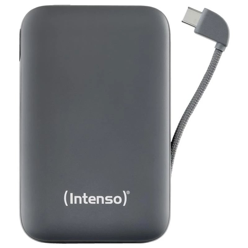 Ārējais akumulators USB 10000MAH/pelēka S10000 7333034 Intenso