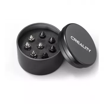 Uzgaļu rezerves komplekts Creality 3D 4008030052 8 gab. Melns Sudraba