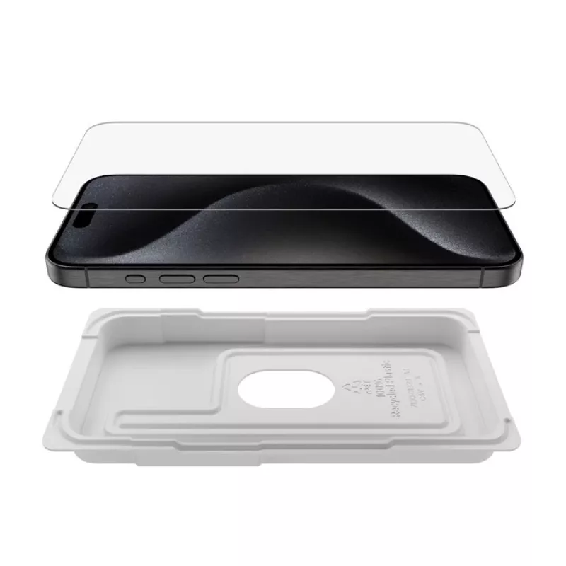 Ekrāna aizsargs Belkin ScreenForce iPhone 16 Pro Max Antibakteriāls Triecienizturīgs Skrāpējumizturīgs