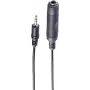 Audio kabelis ShiverPeaks BS30701 0,2 m 3,5 mm uz 6,35 mm melns