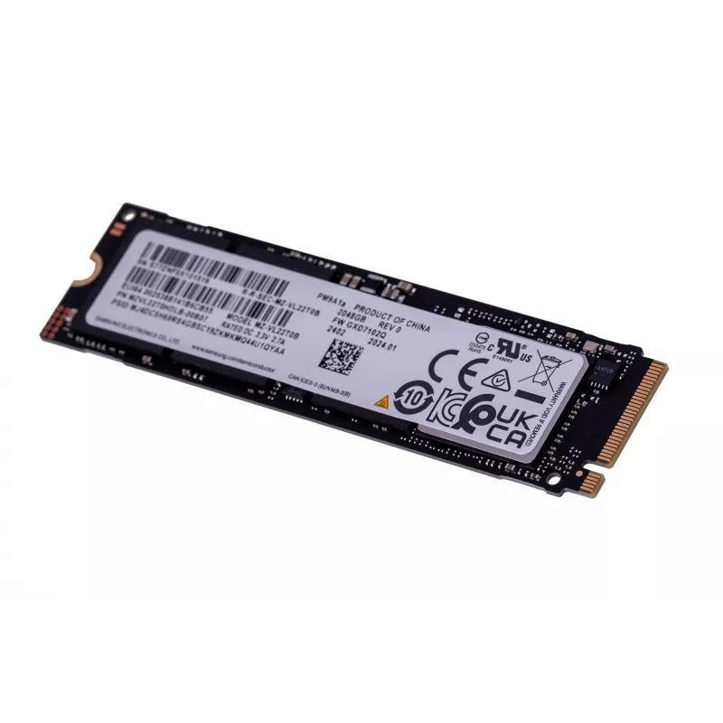 SSD disks Samsung 2 TB M.2 PCI Express 4.0 NVMe PM9A1a