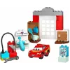 Konstruktors LEGO DUPLO 10456 Disney Zibens Makvīna vizīte pie Doka darbnīcā — 35 detaļas, piemērots bērniem no 2 gadu vecuma, lielie klucīši