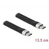 FPC plakans Ribbon kabelis USB Type-C to USB Type-C DeLOCK 85770
