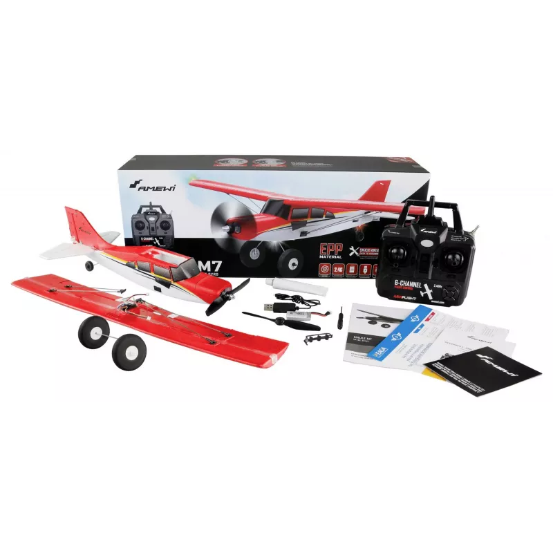 RC lidmašīna Amewi Maule M7 510 mm spārnu plētums, bezsuku motors, 4 kanāli