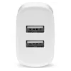 Lādētājs 2X USB 2,4A 12W BALTS