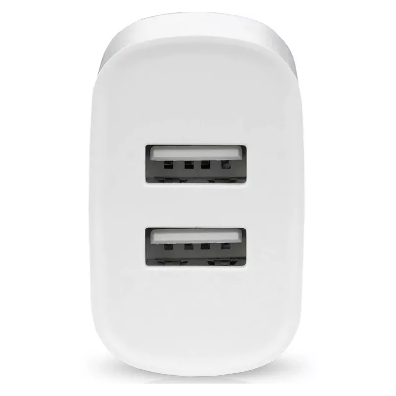 Lādētājs 2X USB 2,4A 12W BALTS