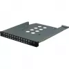 Inter-Tech IPC 1U-1404 statīvs melns, nerūsējošais tērauds