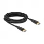 DeLOCK HDMI kabelis 5m A tipa standarta vīrišķais vīrišķais 48 Gbit/s melns
